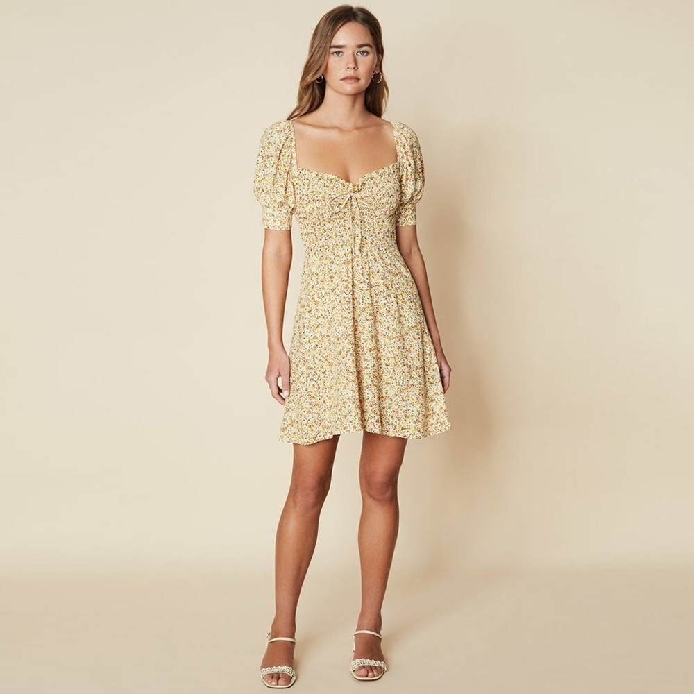 Faithfull the Brand - Dulcia Mini Dress - La Reverie Floral Print